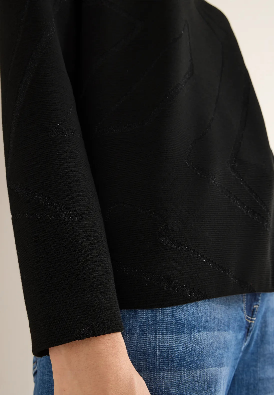 CECIL 324264 Glitter Dessin Ottoman Funnel