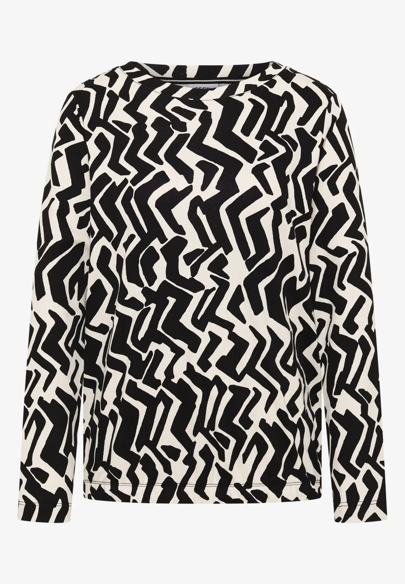 CECIL 324298 Big Aop Boat Neck