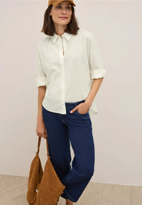 CECIL 345829 Solid Stripe Blouse