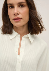 CECIL 345829 Solid Stripe Blouse