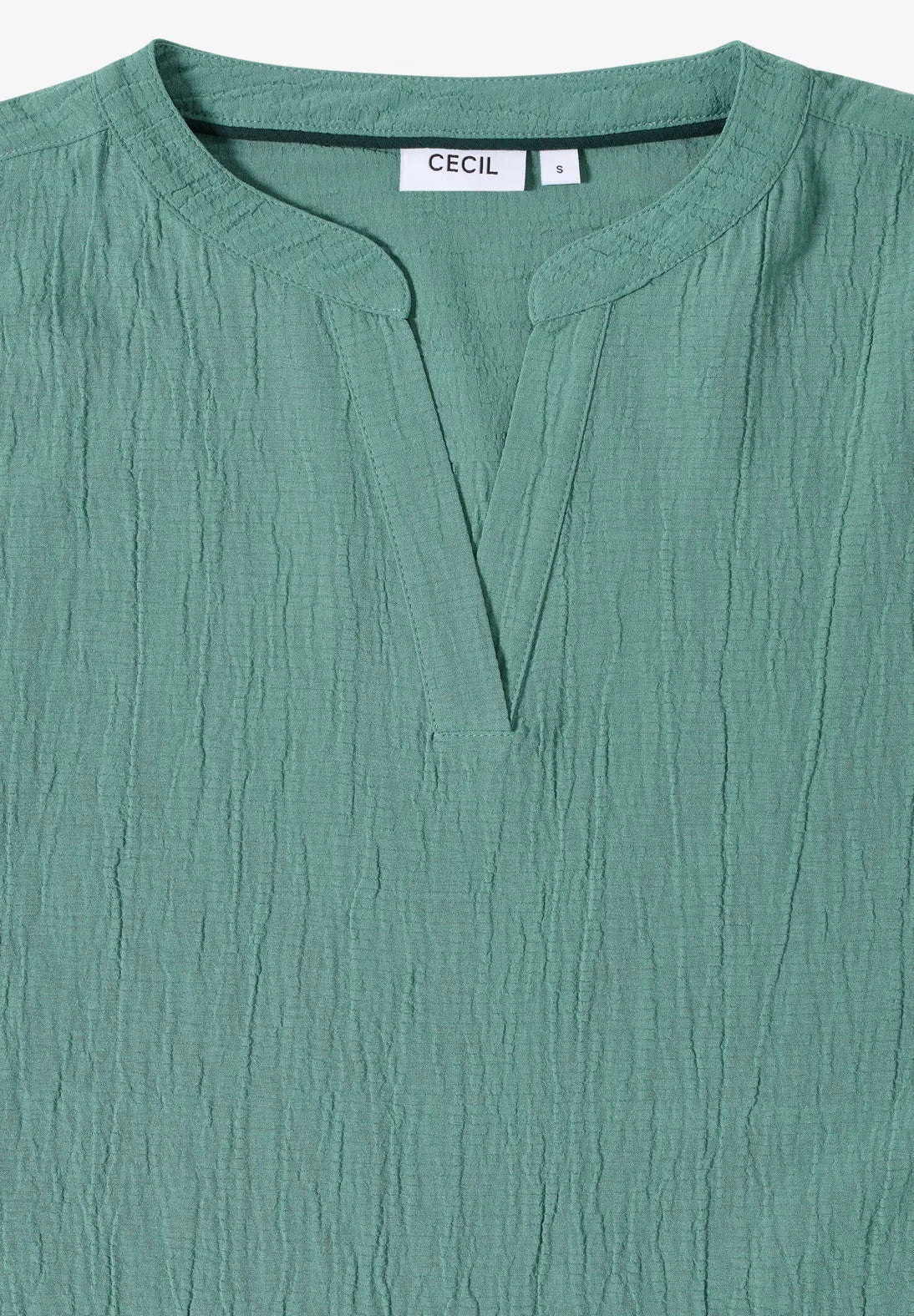 CECIL 345990 Solid Structure Blouse