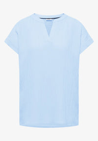 CECIL 345990 Solid Structure Blouse