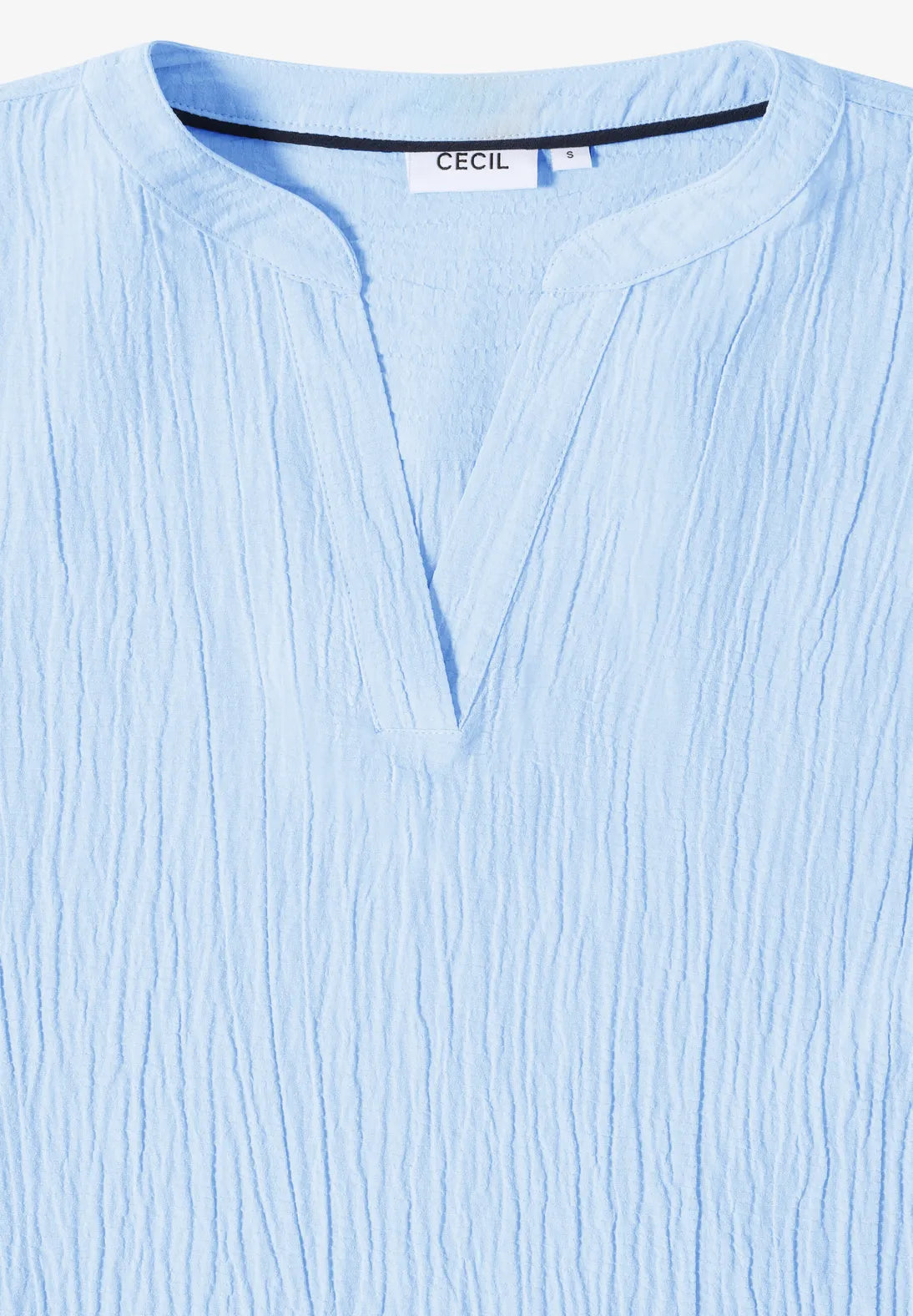 CECIL 345990 Solid Structure Blouse