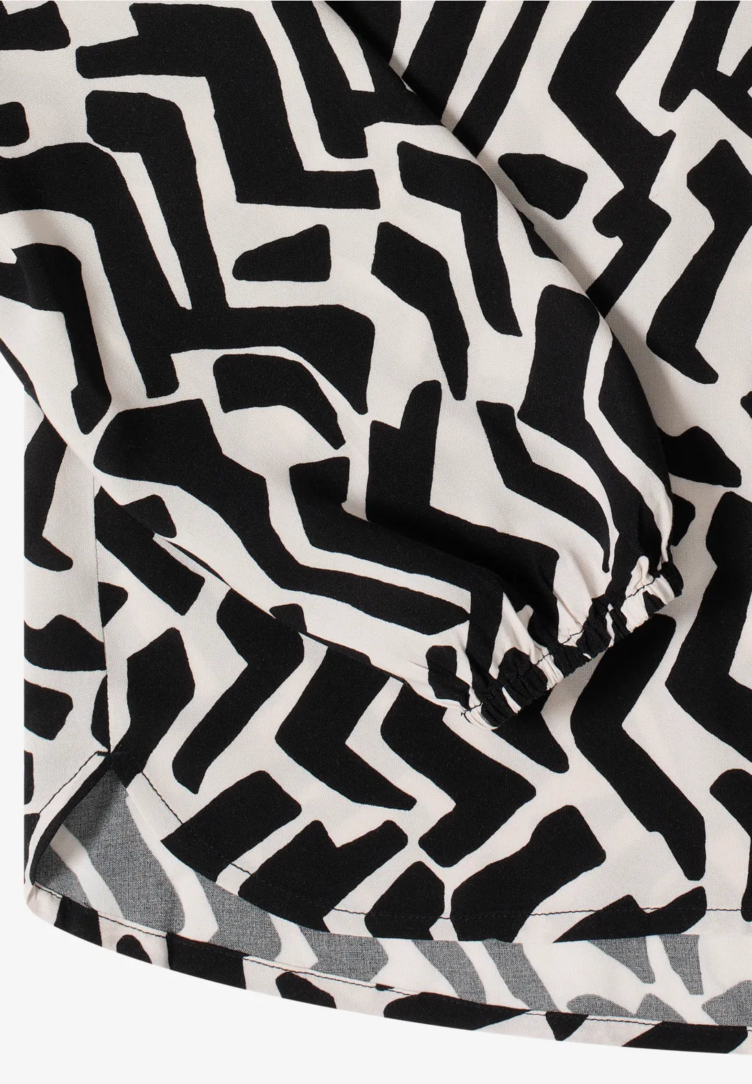 CECIL 346152 2 Tone Printed Blouse