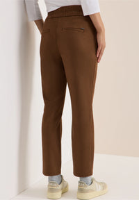 CECIL 380042 Tracey Suede Look Trouser