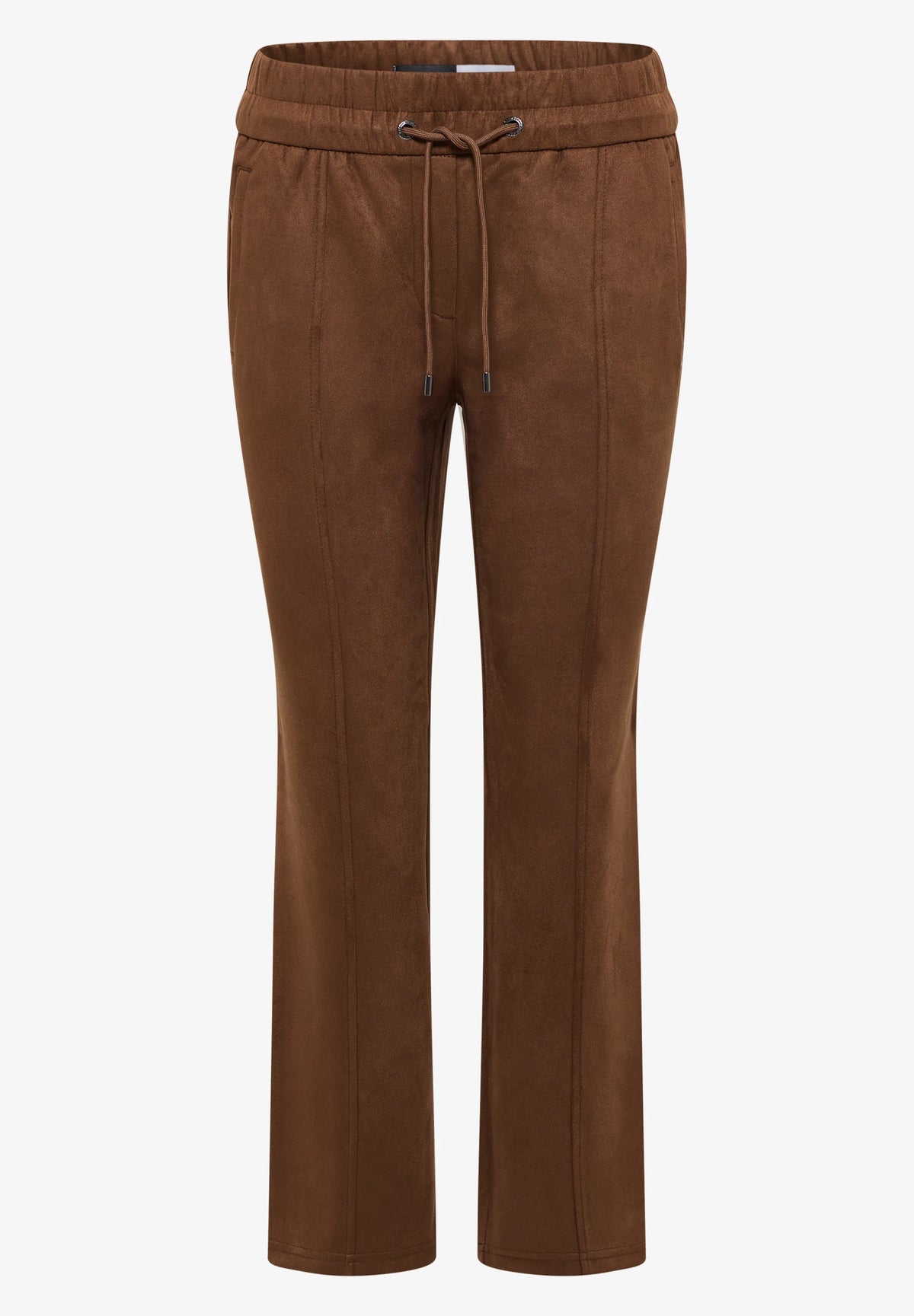 CECIL 380042 Tracey Suede Look Trouser