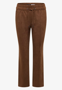 CECIL 380042 Tracey Suede Look Trouser
