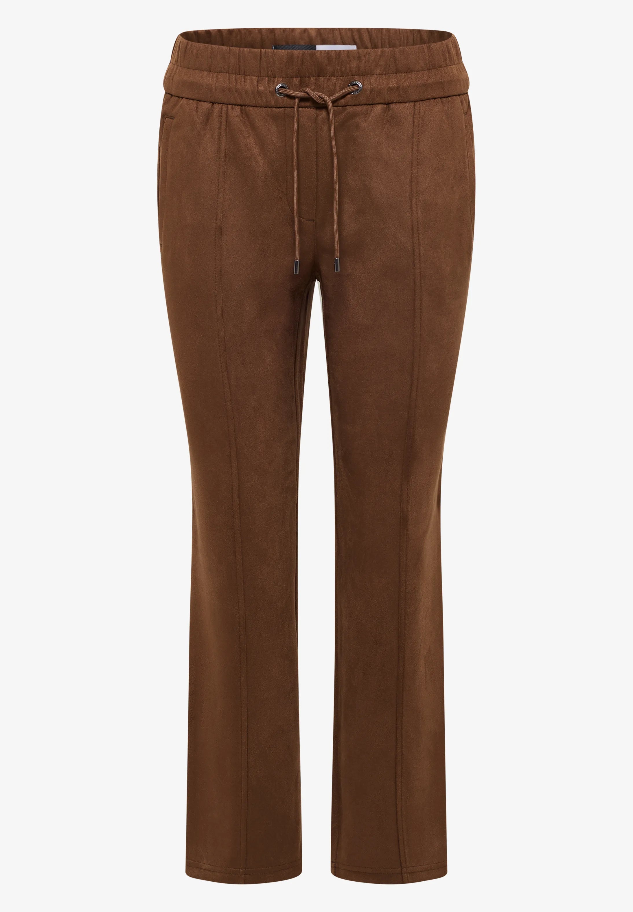 CECIL 380042 Tracey Suede Look Trouser