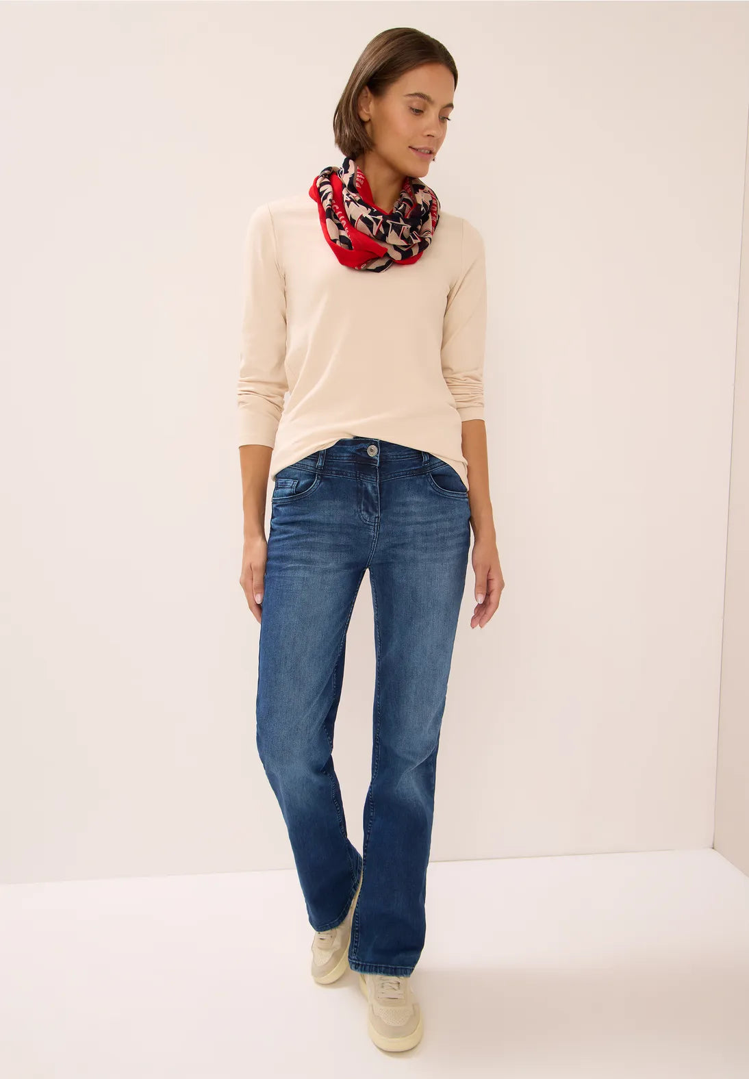 CECIL 572901 Print Loop Scarf