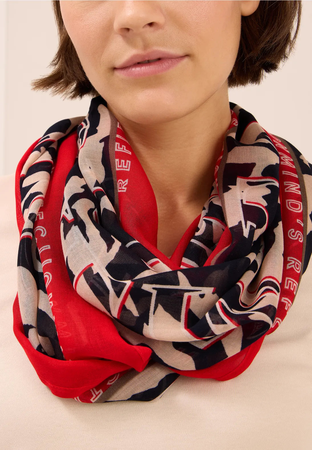 CECIL 572901 Print Loop Scarf