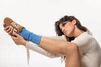 BACK 70 108005-000015 Cloud 601 Faux-Fur / Suede