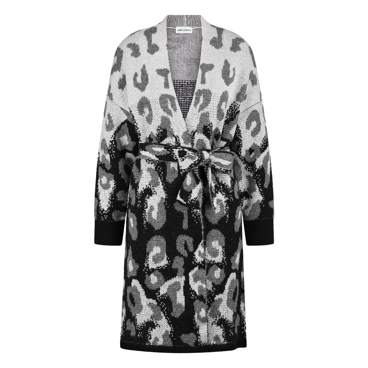 Jane Lushka BDC 1138 Animal Print Cardigan 1138
