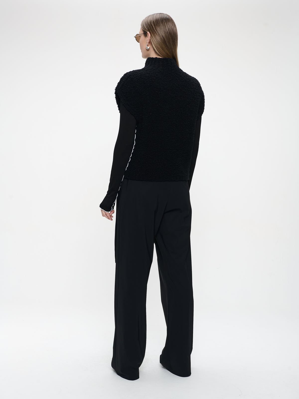 Jane Lushka C32878 Coarse Boucle vest