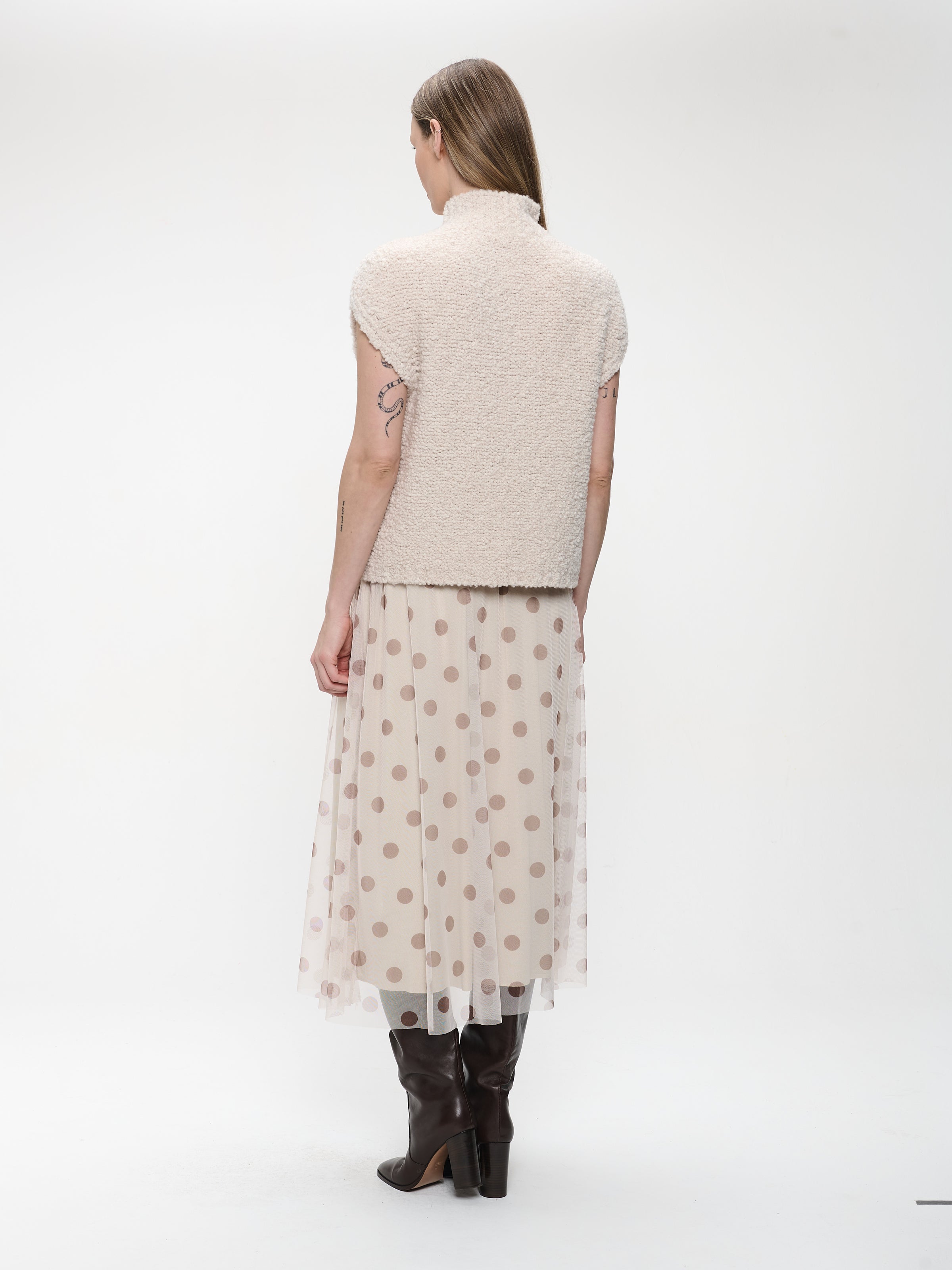 Jane Lushka C32878 Coarse Boucle vest