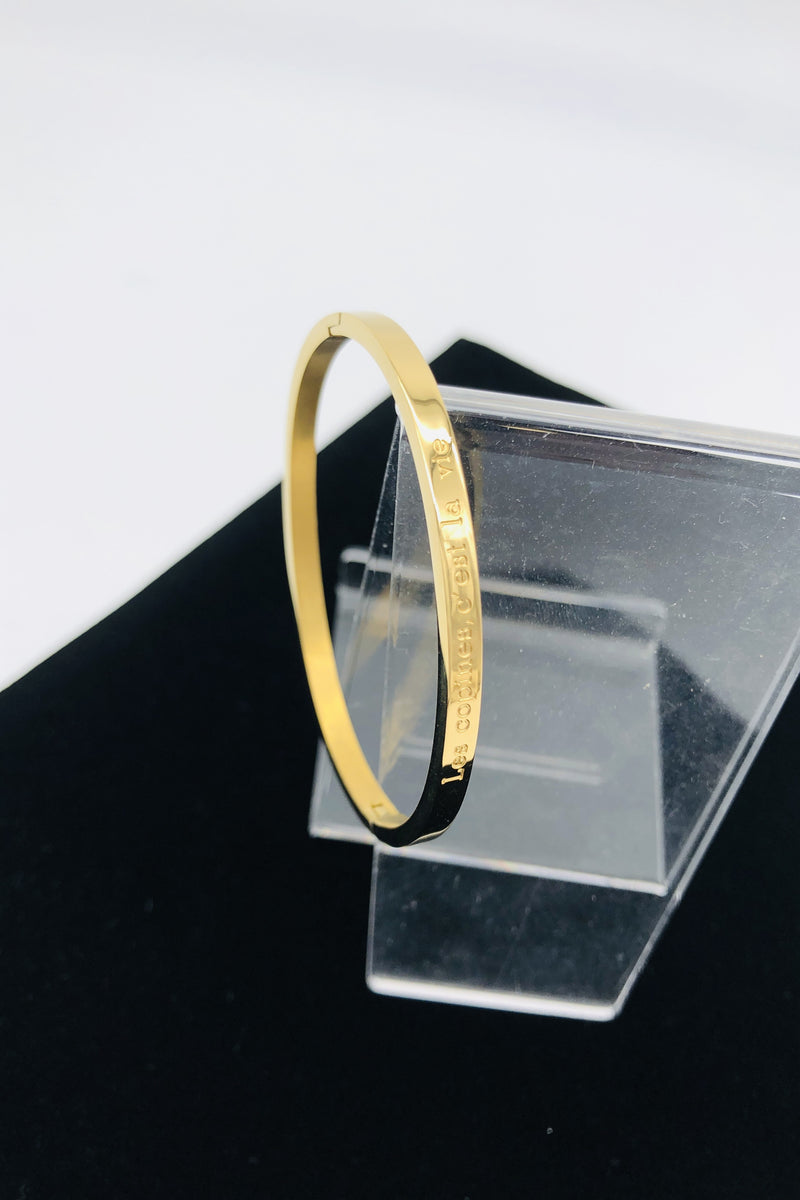 BEST OF IRISH BOID-BANG1 C'est La Vie Bangle