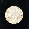 BEST OF IRISH RBB-4 Wavey Disc Brooch