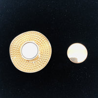 BEST OF IRISH RBB-4 Wavey Disc Brooch