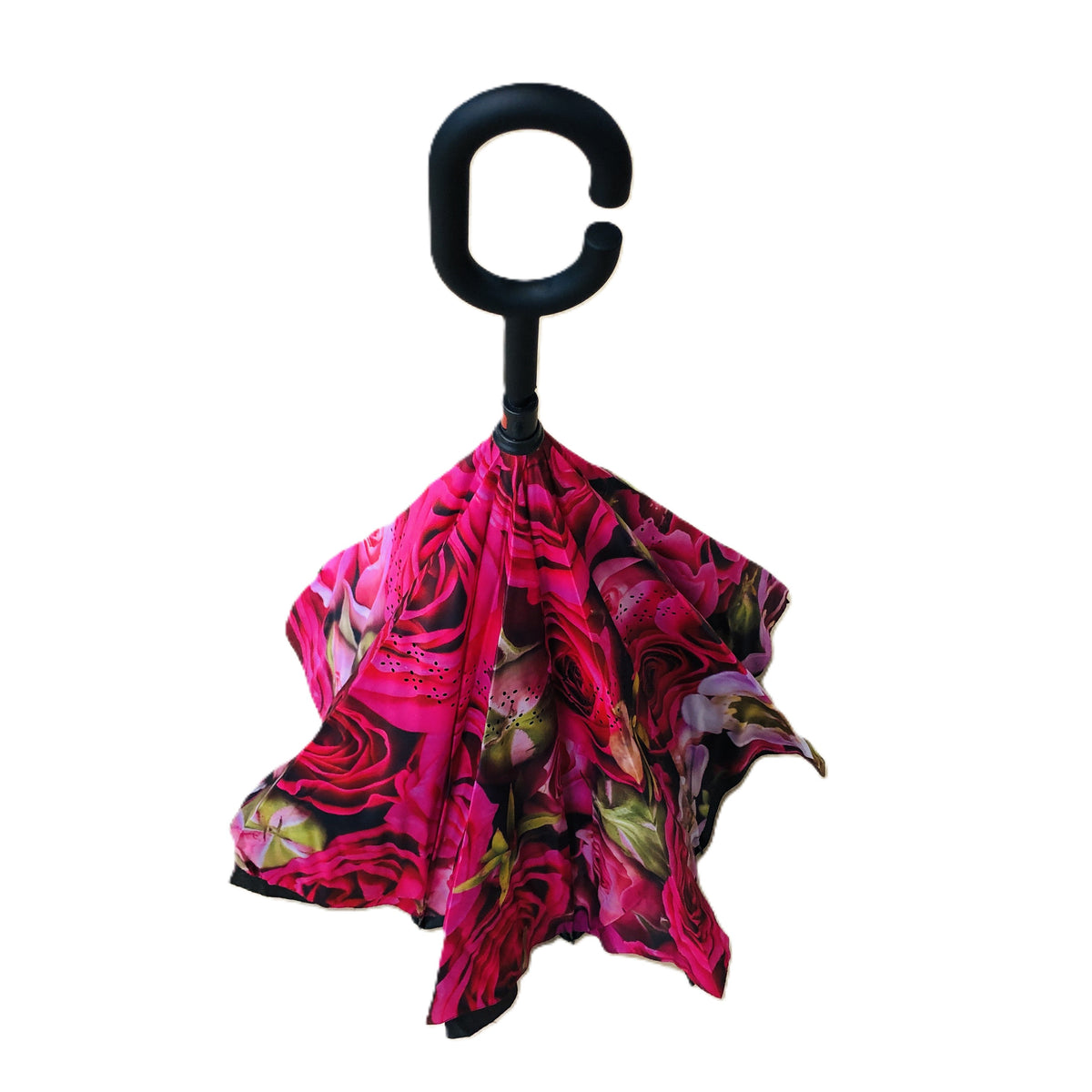 PP09 ROSES Classic Reverse Opening Umbrella