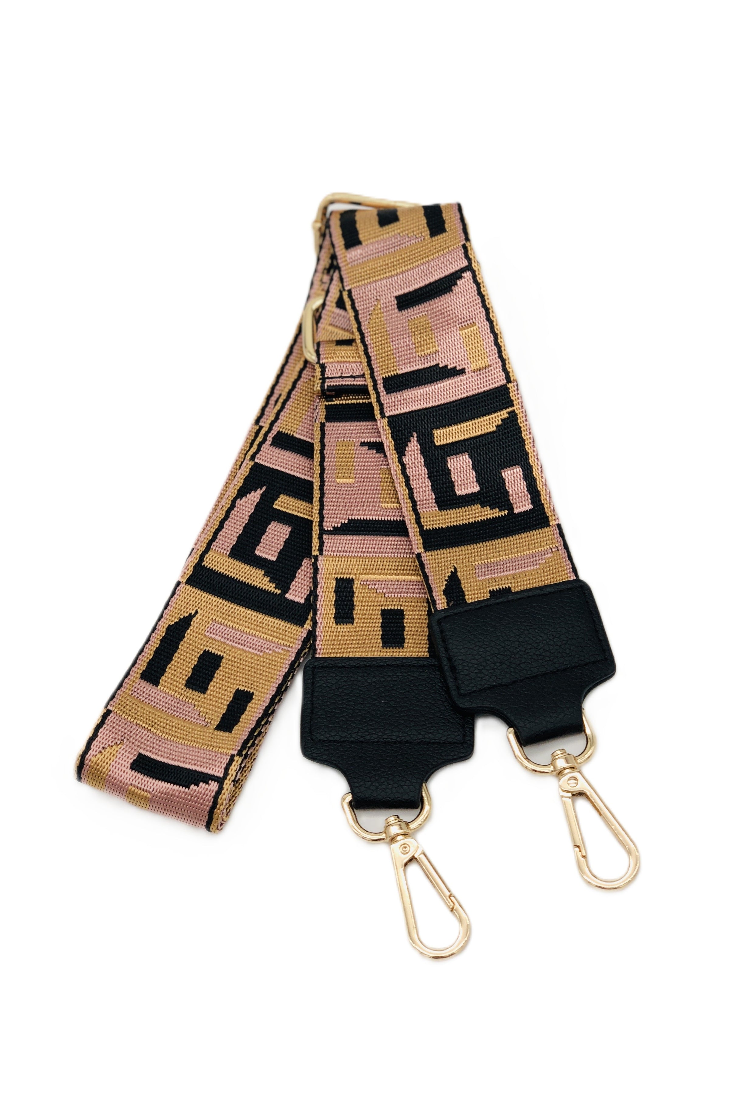BEST OF IRISH BOID-E81724B Greek Key Bag Strap