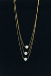 BEST OF IRISH BOID-RZ121A Trio Pearl Necklace