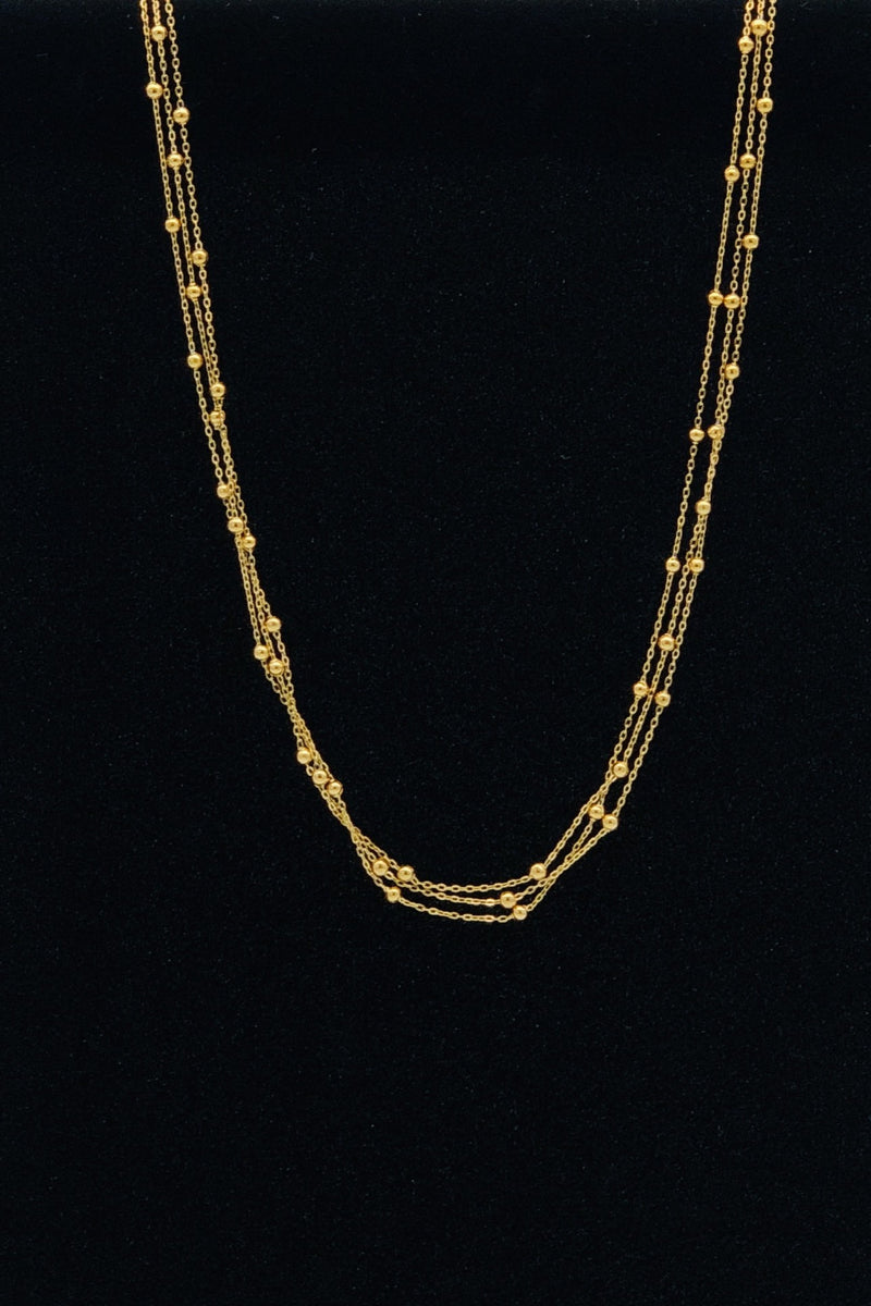 BEST OF IRISH BOID-X71 Multi Ball Necklace