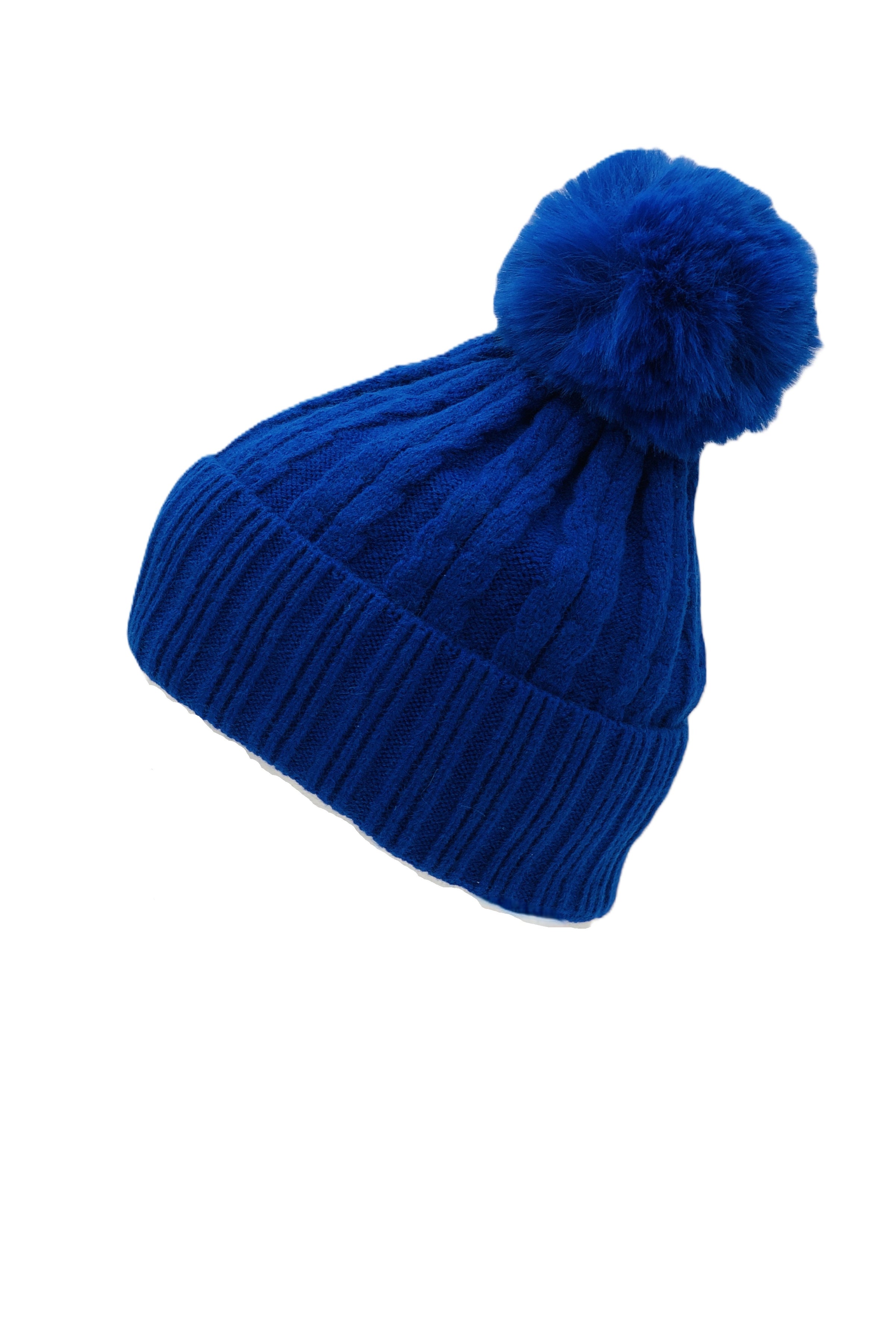 BEST OF IRISH GS25102 Reversable Pashmina Pom Pom Hat Gift Set