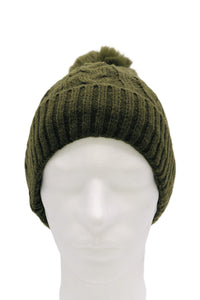 BEST OF IRISH GS25101 Rasta Scarf & Pom Pom Hat Gift Set