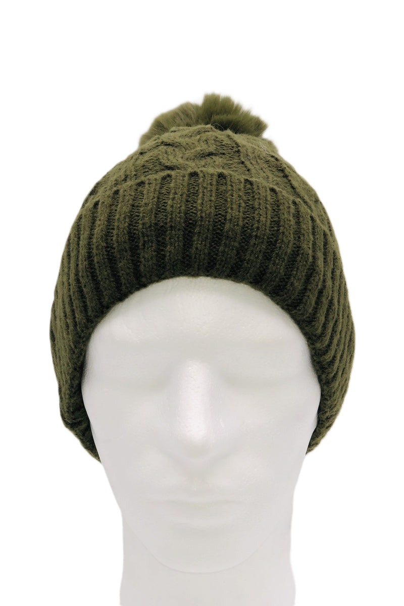 BEST OF IRISH GS25101 Rasta Scarf & Pom Pom Hat Gift Set