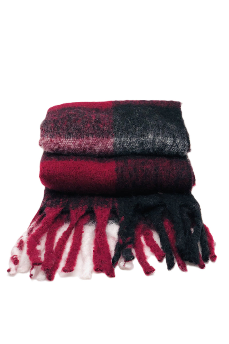 BEST OF IRISH GS25101 Rasta Scarf & Pom Pom Hat Gift Set