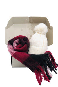 BEST OF IRISH GS25101 Rasta Scarf & Pom Pom Hat Gift Set