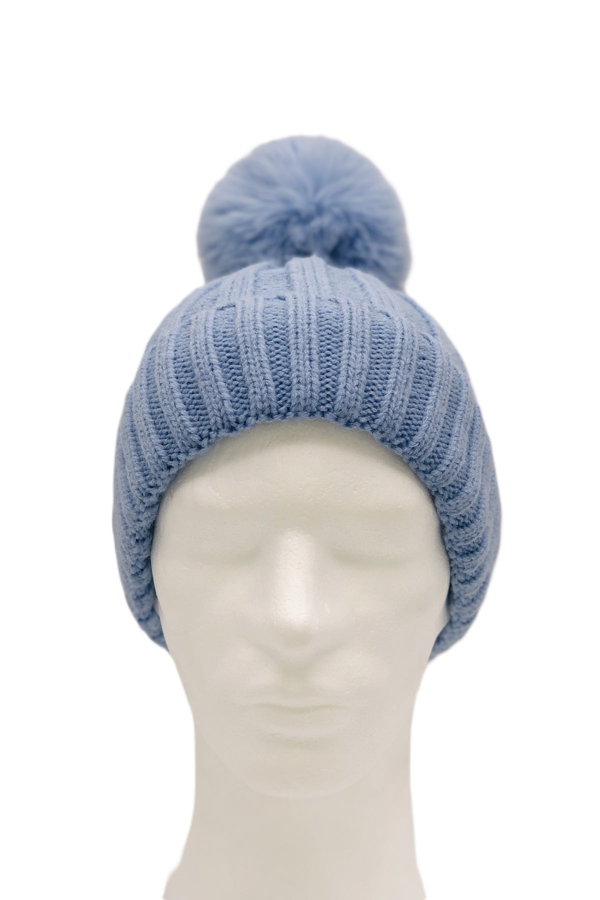 BEST OF IRISH GS25106 Crinkle Check Scarf & Pom Pom Hat Giftset