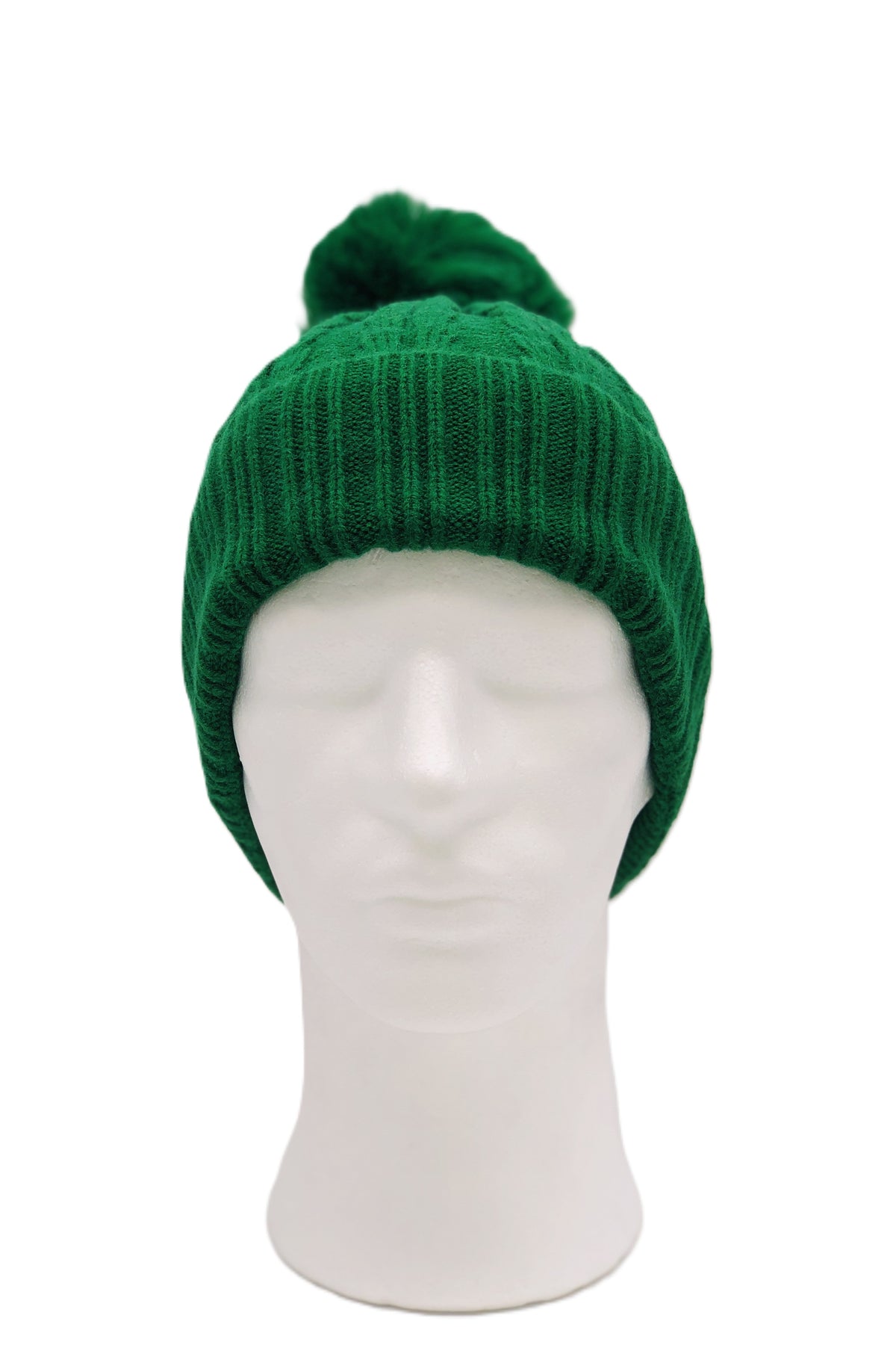 BEST OF IRISH GS25106 Crinkle Check Scarf & Pom Pom Hat Giftset