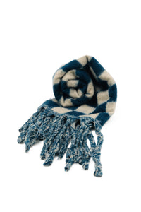 BEST OF IRISH GS25104 Checkerboard Scarf & Sparkle Pom Pom Hat Giftset