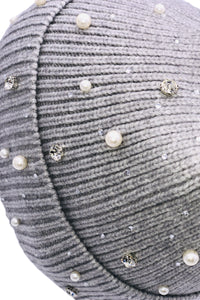 BEST OF IRISH GS25105 Pashmina & Bejewelled Beanie Gift Set