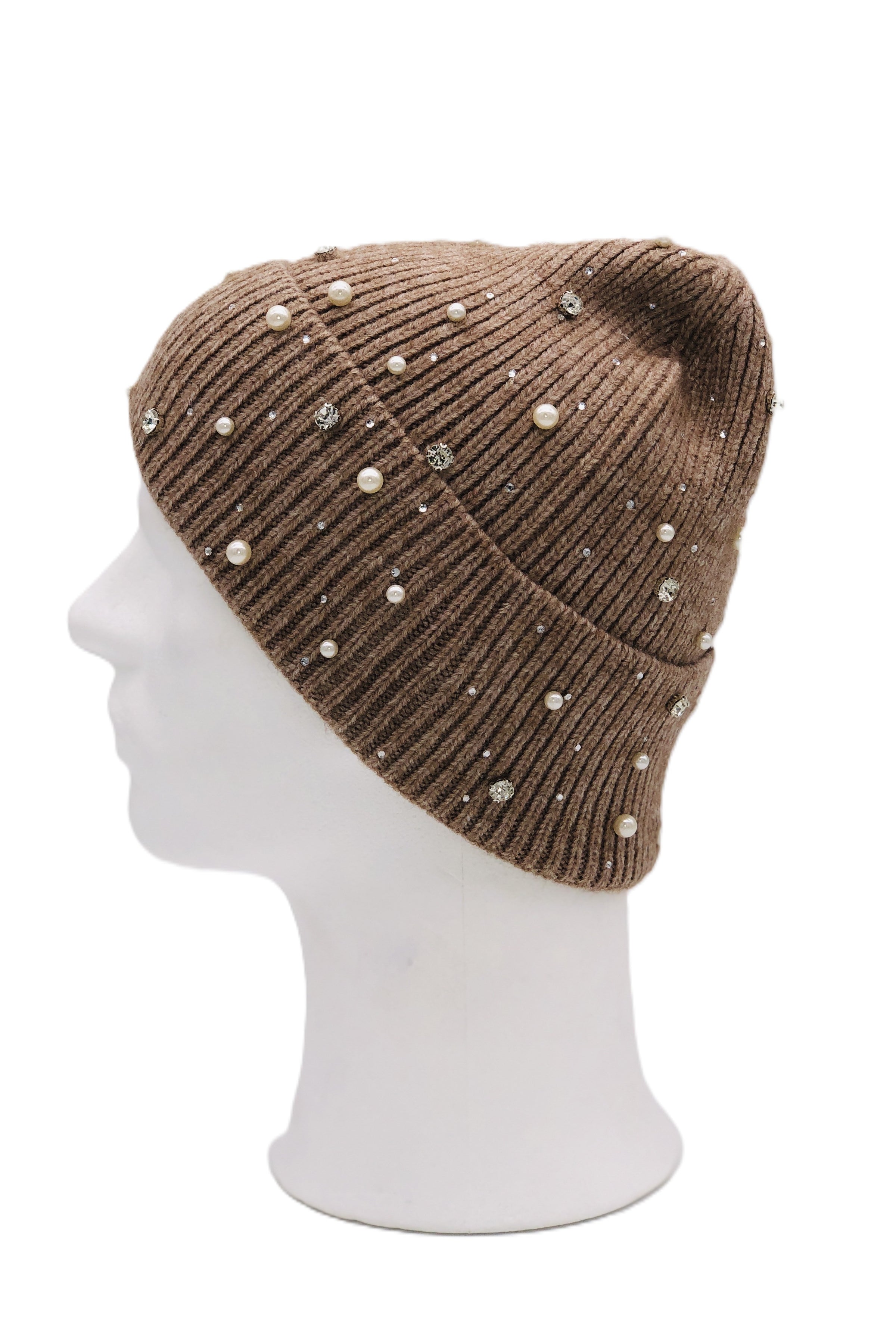 BEST OF IRISH GS25105 Pashmina & Bejewelled Beanie Gift Set
