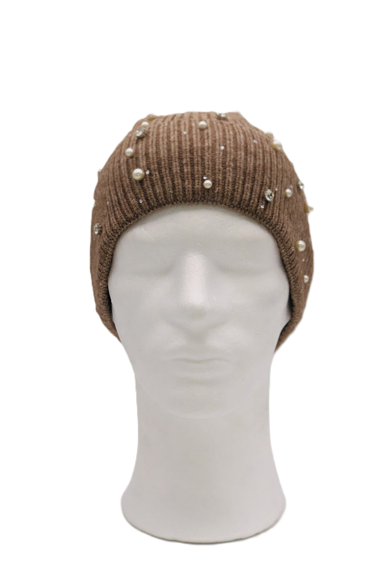 BEST OF IRISH GS25105 Pashmina & Bejewelled Beanie Gift Set