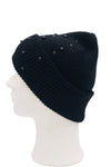 BEST OF IRISH GS25112 Sparkle Beanie/Animal Print Scarf