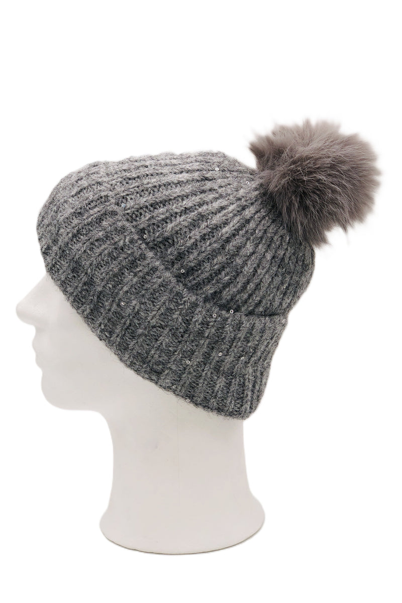 BEST OF IRISH GS25110 Happy Scarf & Pom Pom Hat Giftset