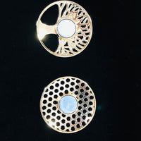 RBB-1 Tree Of Life Gold Toned Magnetic-Brooch Best of Irish