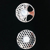 RBB-1 Tree Of Life Silver Toned Magnetic-Brooch Best of Irish