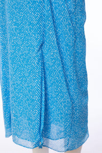 KATE COOPER Print Dress With Gathered Sides KCS24116