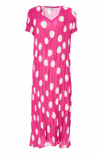 Kate Cooper KCS25101 Spot Pleated Dress