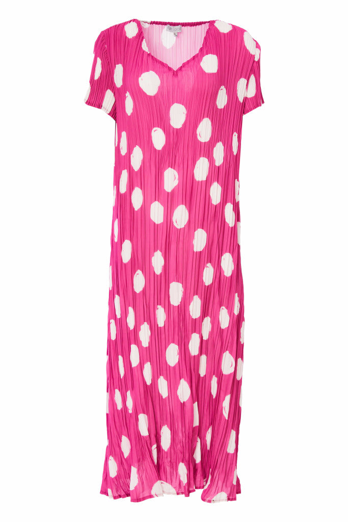 Kate Cooper KCS25101 Spot Pleated Dress