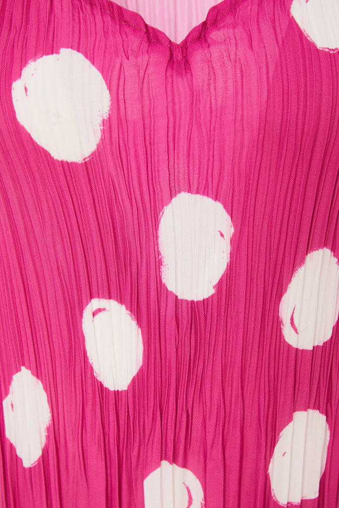 Kate Cooper KCS25101 Spot Pleated Dress