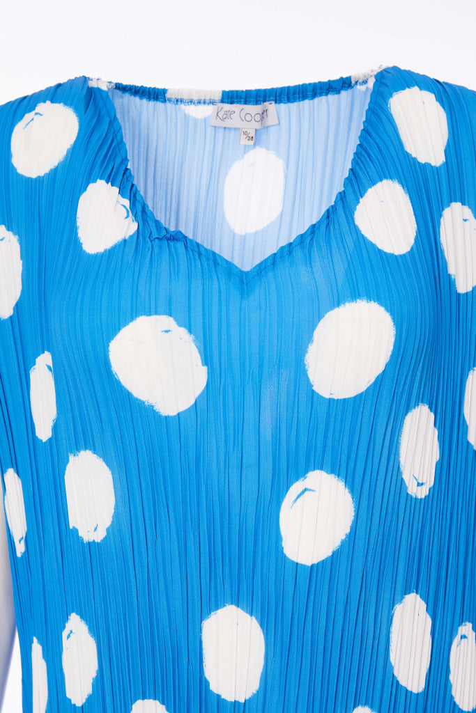 Kate Cooper KCS25101 Spot Pleated Dress