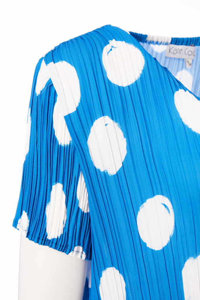 Kate Cooper KCS25101 Spot Pleated Dress