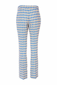 Kate Cooper KCS25118 Boot cut oval graphic print trouser