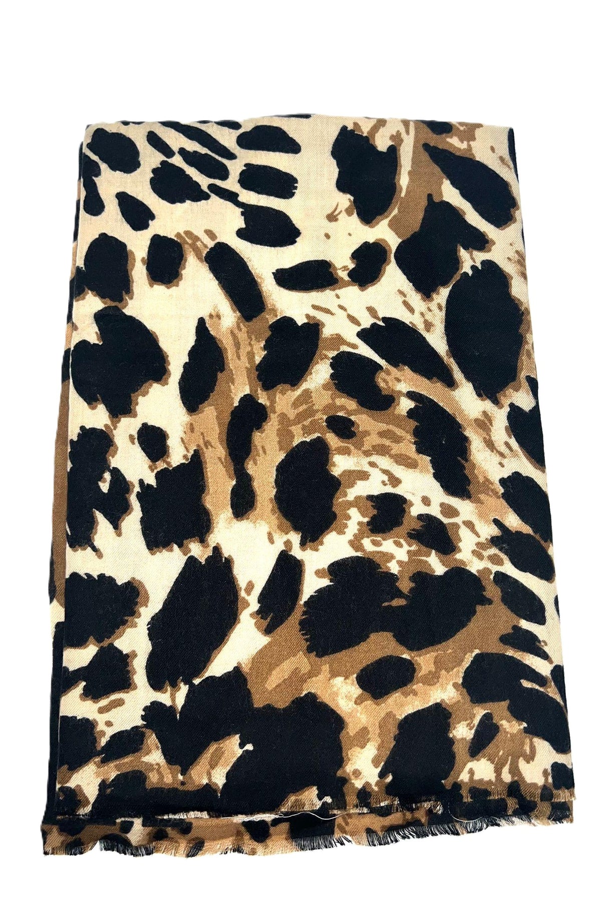 BEST OF IRISH GS25112 Sparkle Beanie/Animal Print Scarf