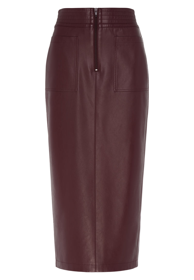 Marc Aurel 2330-2020-92699 Pleather Skirt