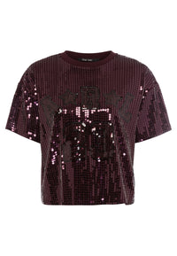 Marc Aurel 7717-7000-73884 Sequin Top